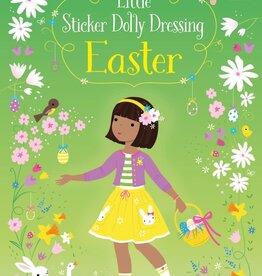 Usborne Little Sticker Dolly Dressing, Easter