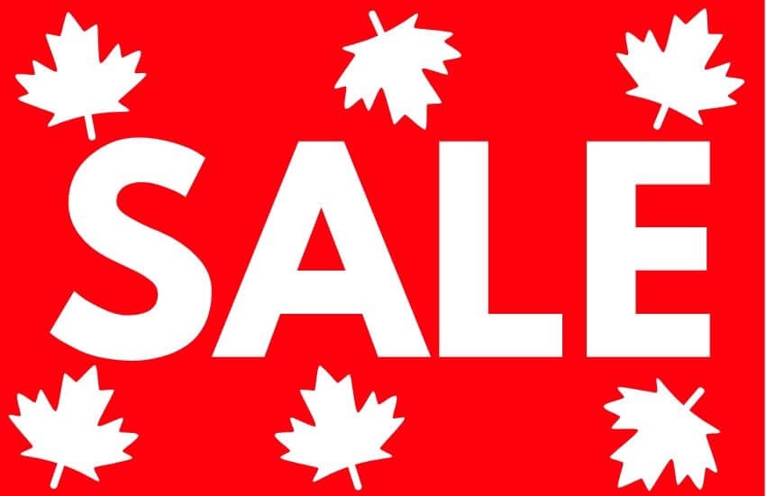 Canada Day 2019 Long Weekend Sale