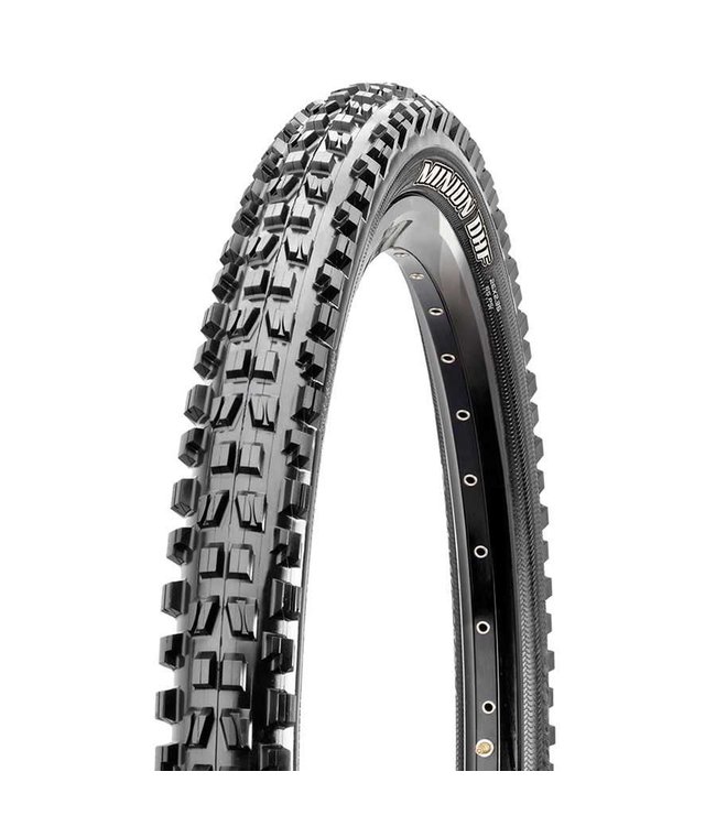 Maxxis, Minion DHF, Mountain Tire, 27.5''x2.50, Folding, Tubeless Ready, 3C Maxx Grip, Double Down, Wide Trail, 120x2TPI, Black