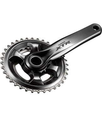 Shimano Shimano, XTR FC-M9020-2, Crankset, 11 sp., 175mm, 24/34T, BCD:64/96mm, H2, 48.8mm, Grey