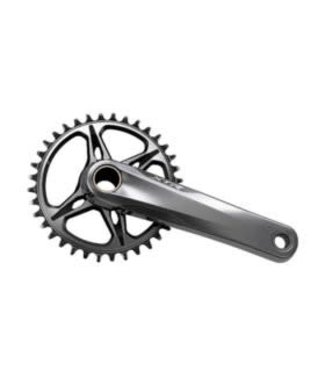 Shimano Shimano, XTR FC-M9120, Crankset, Speed: 11/12, Spindle: 24mm, BCD: Direct Mount, No Chainring, Hollowtech II, 175mm, Grey, MTB/Boost