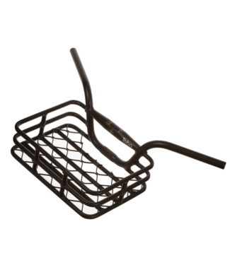 EVO EVO, Brooklyn, Integrated Basket/Handlebar, Clamp size 31.8mm/upper & 25.4mm/lower, Width: 648mm, 230 X 335mm, Black