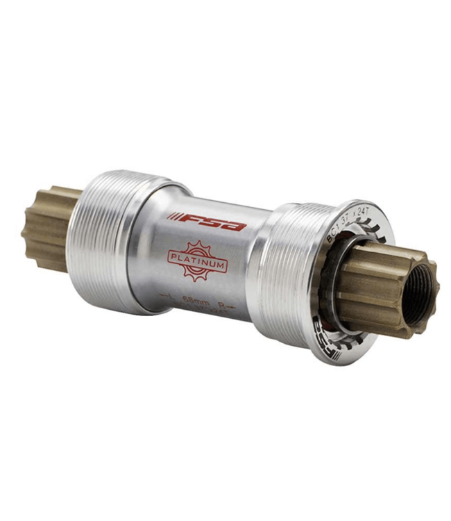 FSA, Platinum, ISIS, BB Shell: 68mm, Axle: 113mm, Steel, Black, 200-1000