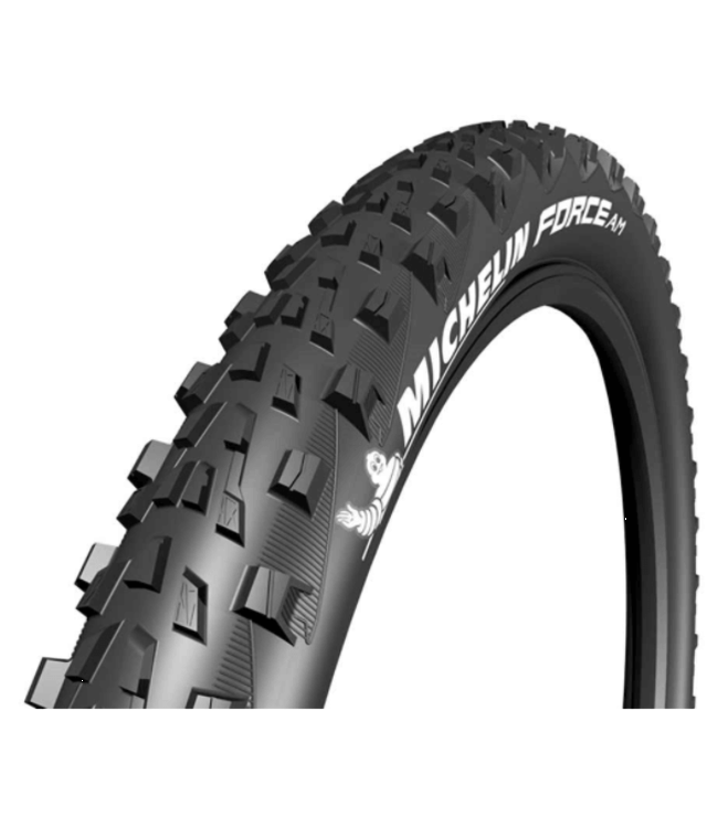 Michelin, Force AM Comp, Tire, 27.5"x2.35, Folding, Tubeless Ready, GUM-X, 60TPI, Black