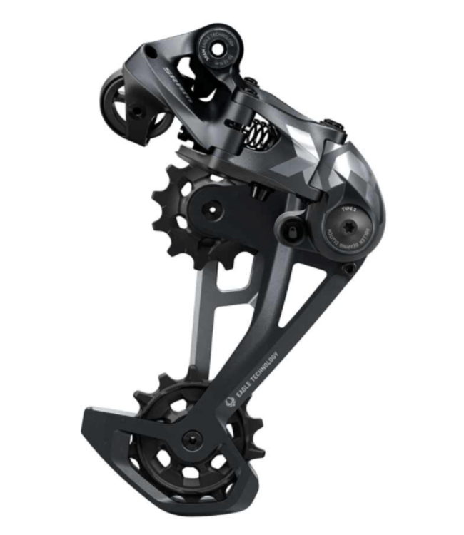 SRAM, X01 Eagle B2, Rear Derailleur, Speed: 12, Lunar Gray