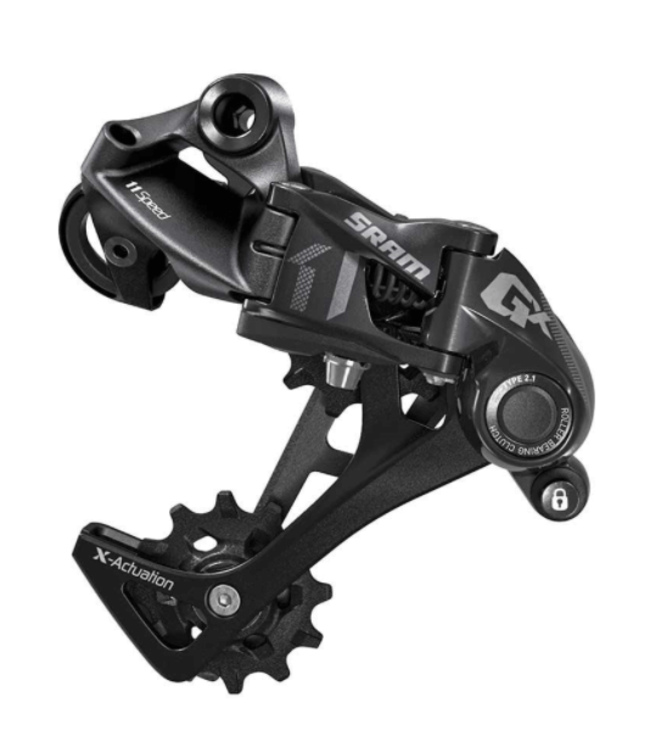 Sram, GX 1X11, Rear derailleur, 1X11sp., Long cage, Black