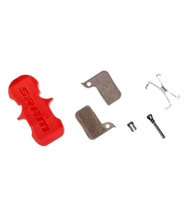 SRAM, Level Ultimate/TLM, HRD, Organic, Aluminium Back Plate, Brake Pads