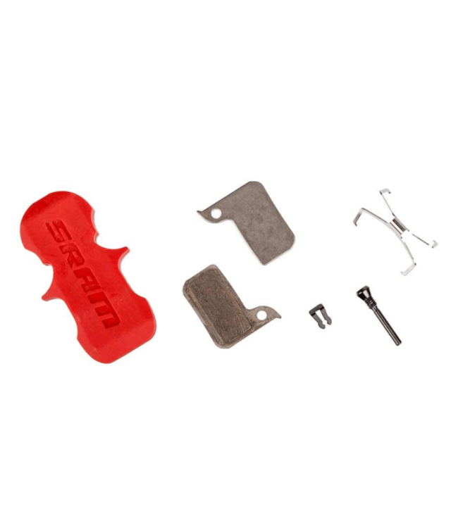 SRAM, Level Ultimate/TLM, HRD, Organic, Steel Back Plate, Brake Pads