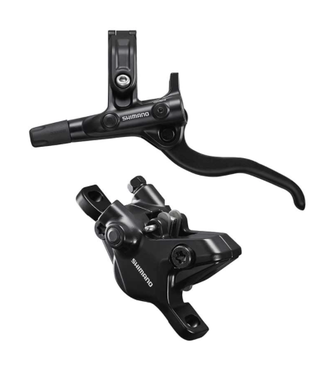 Shimano Shimano, Deore BL-M4100 / BR-MT410, MTB Hydraulic Disc Brake, Front, Post mount, Disc: Not included, Black