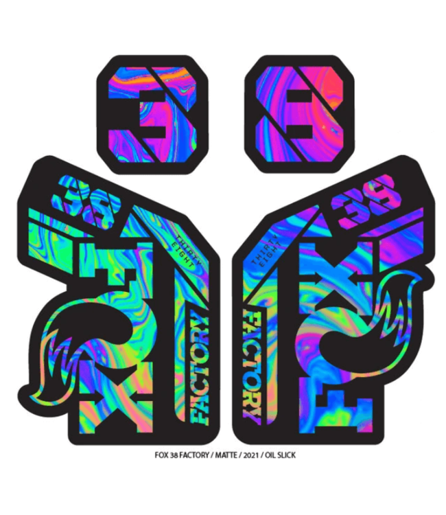 Ground Keeper, FOX 38 Factory Fork Decal