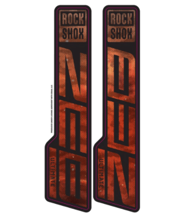 Ground Keeper, RockShox ZEB Ultimate Fork Decal