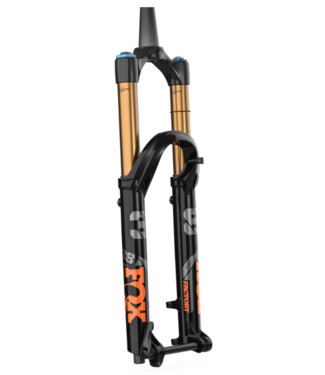 FOX FOX, 2022 38 Fork Factory 27.5" 170mm E-tuned Grip2 Shiny/Black Orange  44mm rake