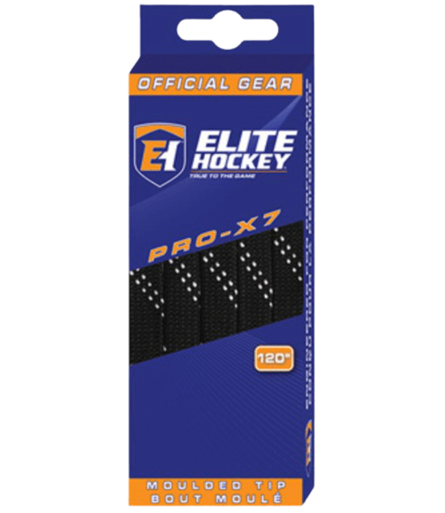 Elite, Pro X7 Moulded Tip Laces, Non-waxed