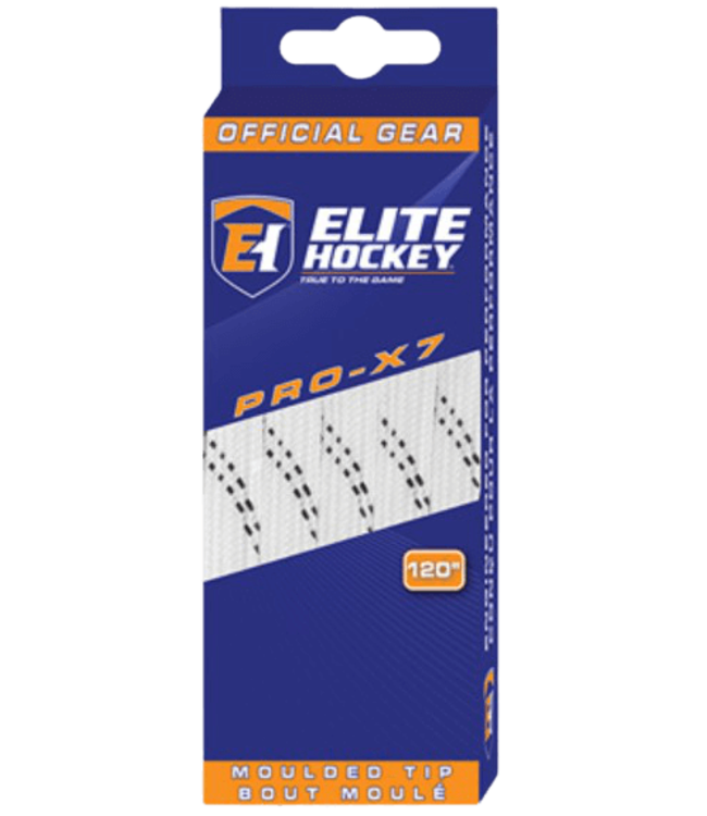 Elite, Pro X7 Moulded Tip Laces, Non-waxed