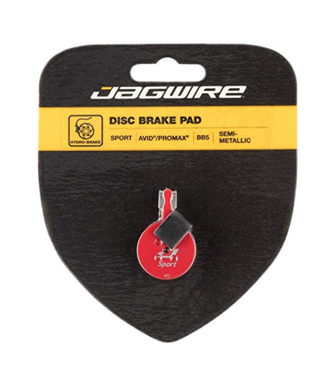 Jagwire, Mountain Sport, Disc brake pads, Semi-metallic, Avid BB5/Promax