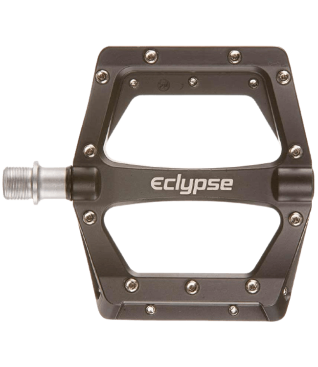 Eclypse Eclypse, Airline Flat Pedals Body: Alloy, Spindle: Cr-Mo, 9/16" Black