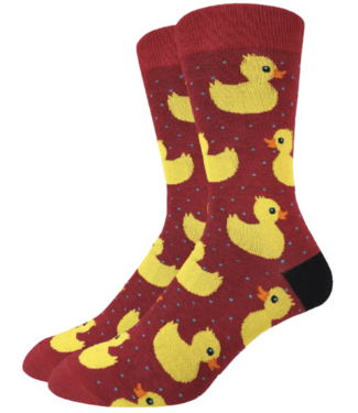 Good Luck Sock Good Luck Socks, Men's Rubber Ducks Socks - Shoe Size 7-12