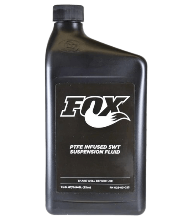 Fox, Suspension Oil, 5WT Teflon Infused