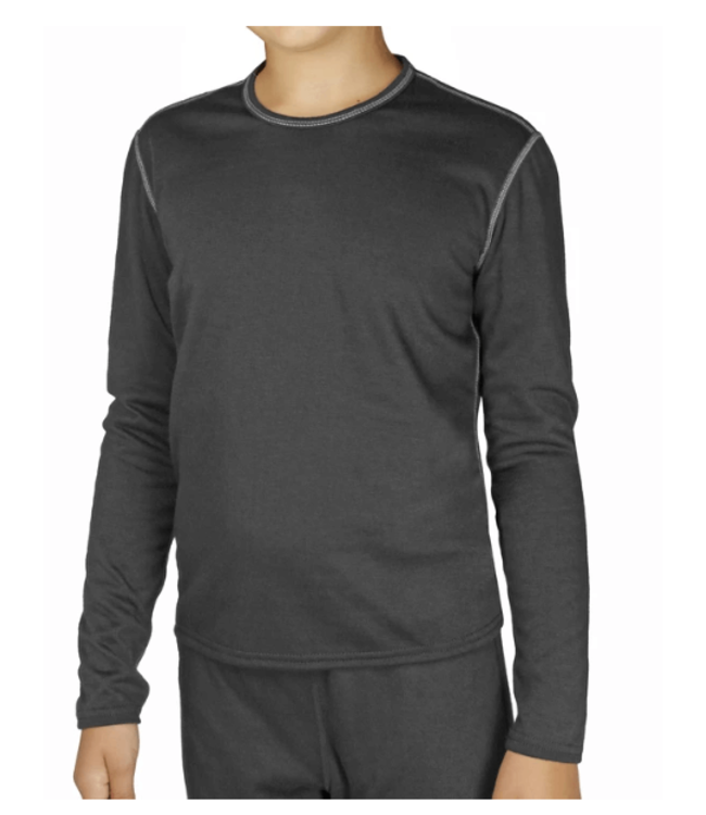 Hot Chillys Youth Bi-Ply Crewneck