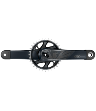 SRAM SRAM, GX Carbon Eagle, Crankset, Speed: 12, Spindle: 28.99mm, Direct Mount, 32t, DUB, 175mm, Lunar, Boost