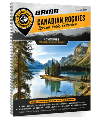 Backroad Mapbooks, Canadian Rockies, Spiral 4th Ed