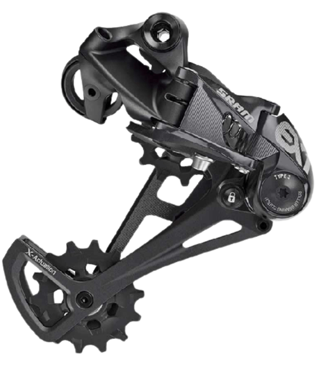 SRAM, EX1, Rear Derailleur, 8 speed, Black