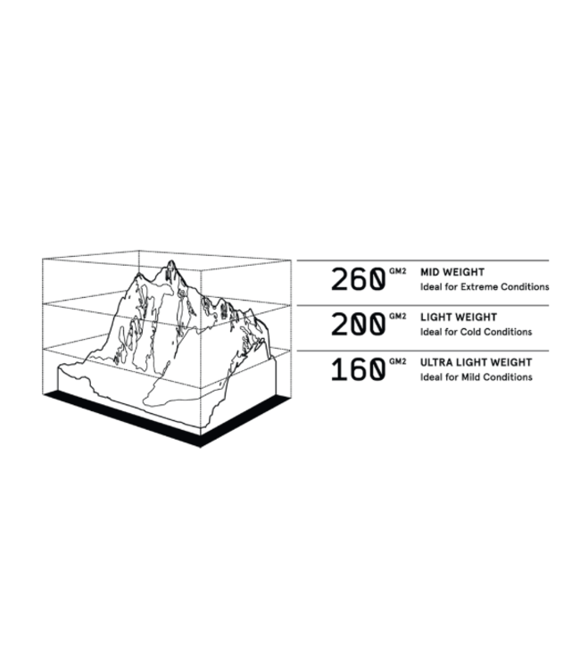 Le Bent Kid's Core 260 Raglan Baselayer