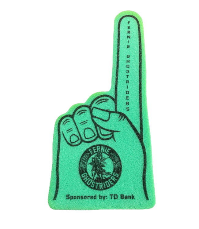 Ghostriders, Foam Finger Green