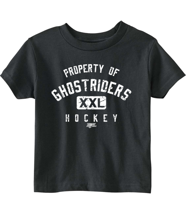 Ghostriders, Toddler T-Shirt, Property Of, Black