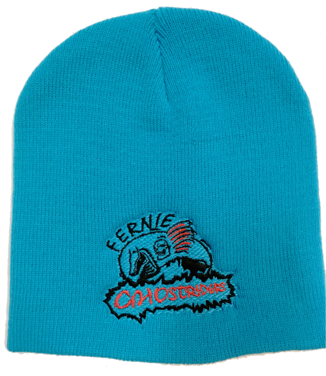 Ghostriders, Embroidered Toque, Blue