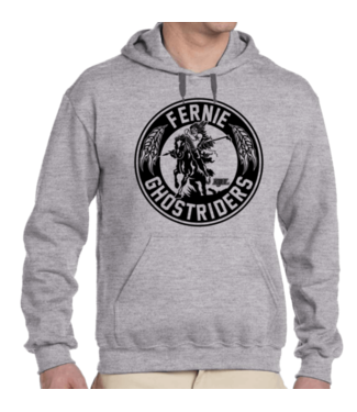 Ghostriders, Youth Hoodie Ghostrider Circle Gray