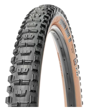 Maxxis Maxxis, Minion DHR2, Tire, 29 x 2.40, Folding, Tubeless Ready, Dual, EXO, Wide Trail, 60TPI, Tanwall