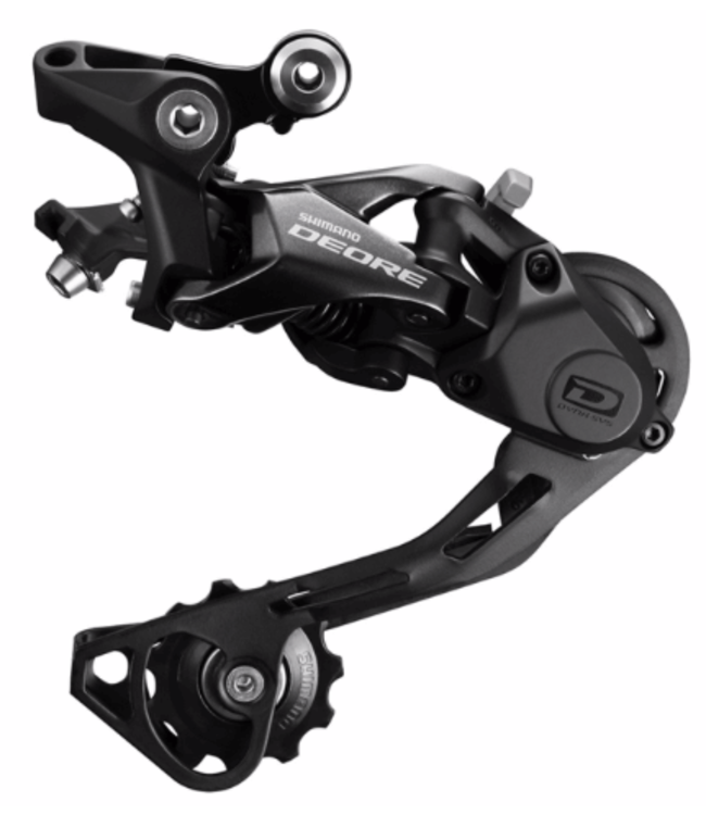 Shimano, Deore RD-M6000, Rear Derailleur, 10sp., GS, Black