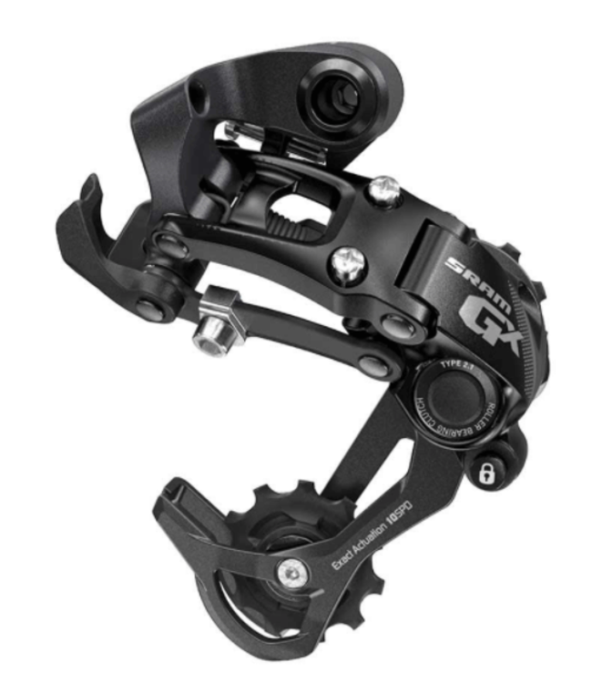 SRAM SRAM, GX Type 2, Rear derailleur, 10sp., Long cage, Black