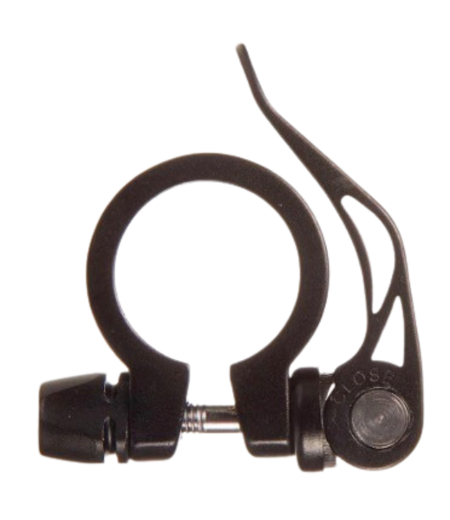 EVO EVO, Integrated Skewer, Seatpost Clamp, 31.8mm, Black