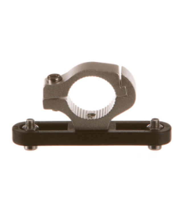 EVO, Bottle Cage Handlebar Adapter, Silver, 22.2mm