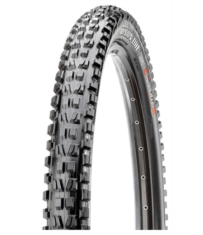 Maxxis, Minion DHF, Mountain Tire, 27.5''x2.60, Folding, Tubeless Ready, 3C Maxx Terra, EXO, 120TPI, Black