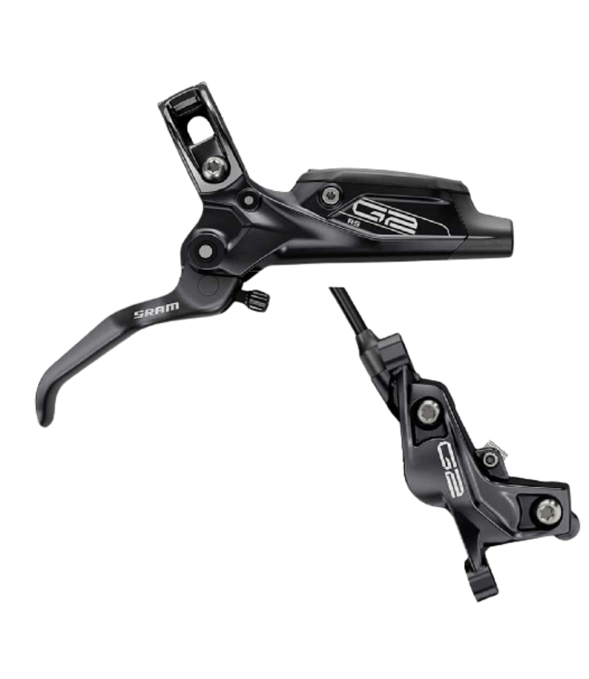 SRAM G2 RS A2 MTB Hydraulic Disc Brake Rear Post mount Disc Not included Black GearHub Sports