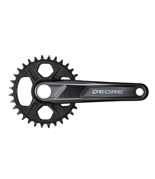 Shimano Shimano, FC-M6130-1, Crankset, Speed: 12, BCD: Direct Mount, 32, Hollowtech II, 170mm, Black, MTB, Set