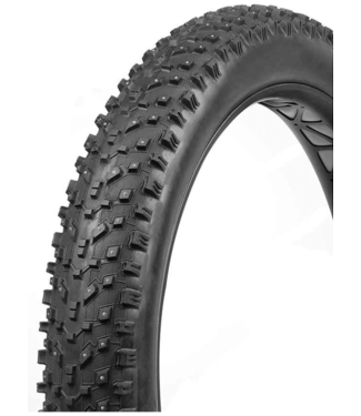Vee Rubber, Snow Avalanche Studded, Tire, 26''x4.00, Folding, Tubeless Ready, Silica, 120TPI, Black