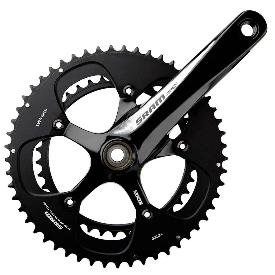 SRAM, Apex, Crankset, 10sp, - GearHub Sports SRAM, Apex, Crankset, 10sp, - GearHub Sports