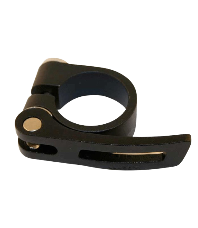 EVO Seatpost clamp with quick release skewer 34.9 mm Black
