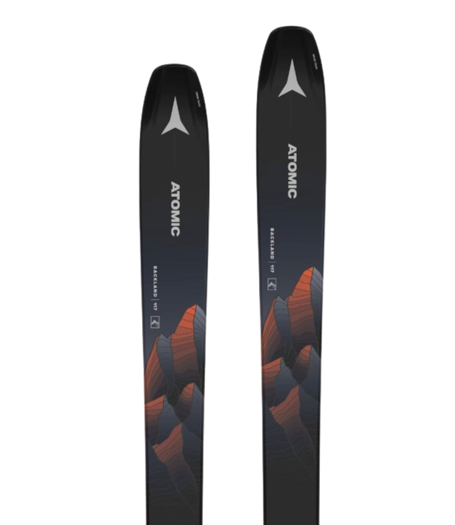 Atomic Backland 117スキー板 ビンディング スキン セット - スキー