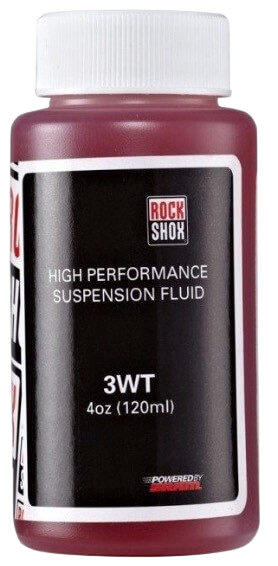 RockShox, Rear Susp. Damping Fluid, 3wt, 120ml - GearHub Sports