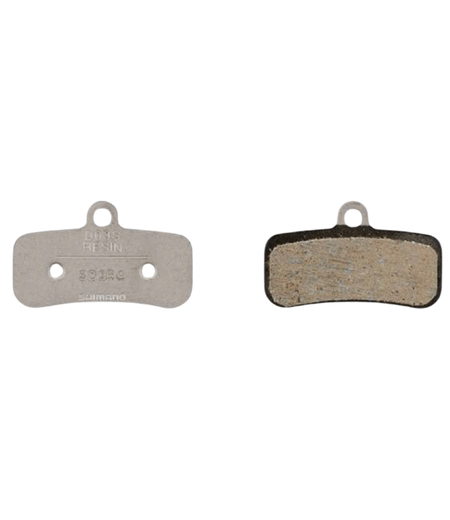 Shimano, D03S, Resin, Disc Brake Pads, Shape: D-Type/H-Type, Pair