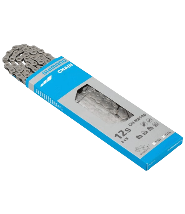 Shimano Shimano, XT CN-M8100, Chain, Speed: 12, Links: 138, Ebike Grey