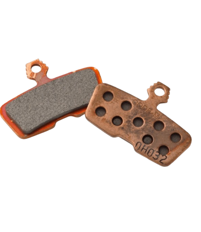 SRAM, Code 2011+, Metallic, Steel Back Plate, Brake Pads, Bulk Unpackaged Pair