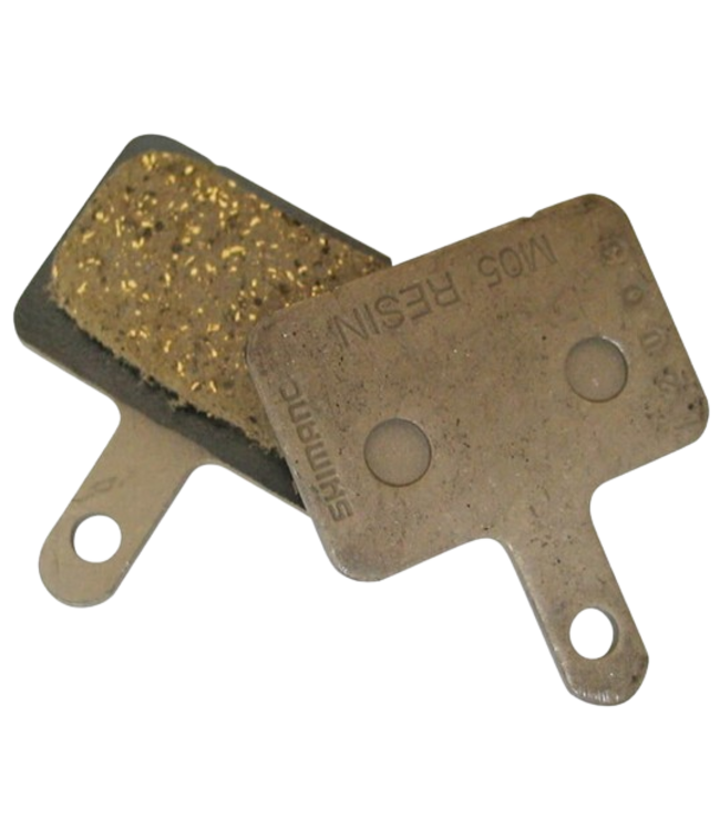 Shimano Shimano, M05 B-Type, Disc Brake Pads, Shape: Shimano B-Type, Resin, Pair, IBPM05RXA