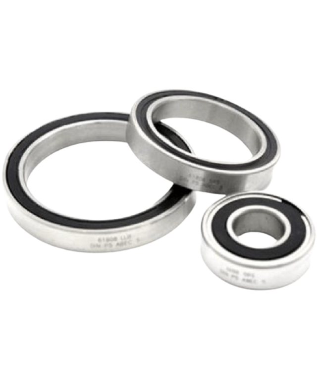 Enduro, ABEC-5 (6802) Steel Bearing each (15mm x 24mm x 5mm)