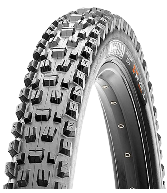 Maxxis, Assegai, Tire, 29''x2.50, Folding, Tubeless Ready, 3C Maxx Grip, Double Down, Wide Trail, 120x2TPI, Black